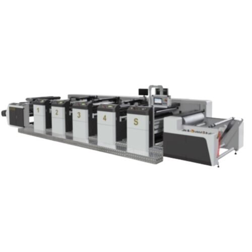 SGO-FLP1300S Flexo Printing Machine Petal Type - 6 Col Full Servo SGO-FLP1300S Flexo Printing Machine Petal Type - 6 Col Full Servo